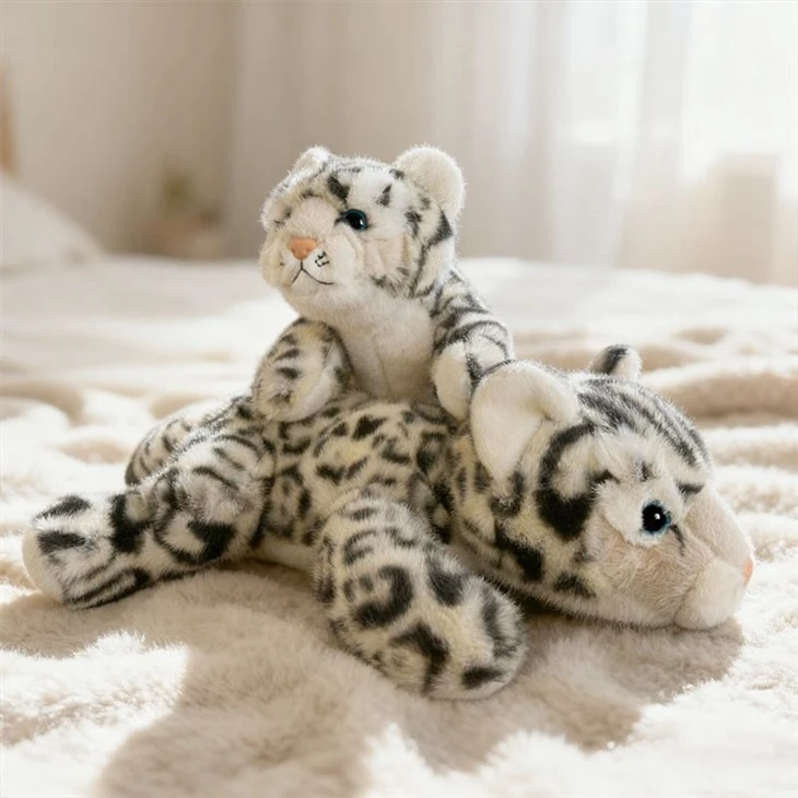 Cute Plush Snow Leopard high quality